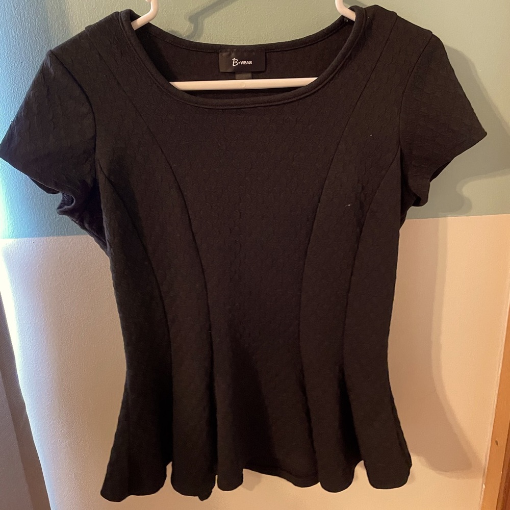 Black dress shirt